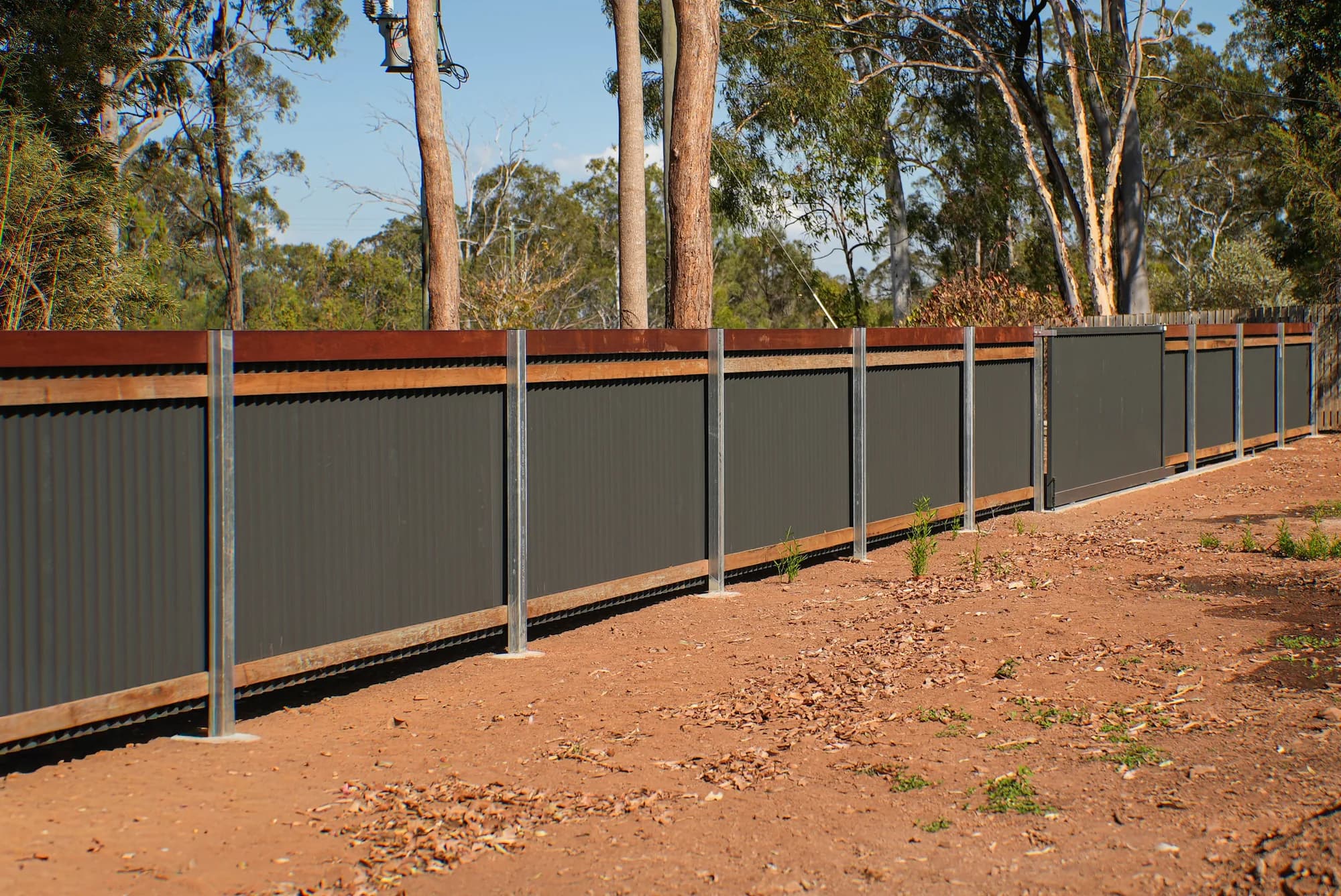 Colorbond Fencing project by CQ Property Solutions