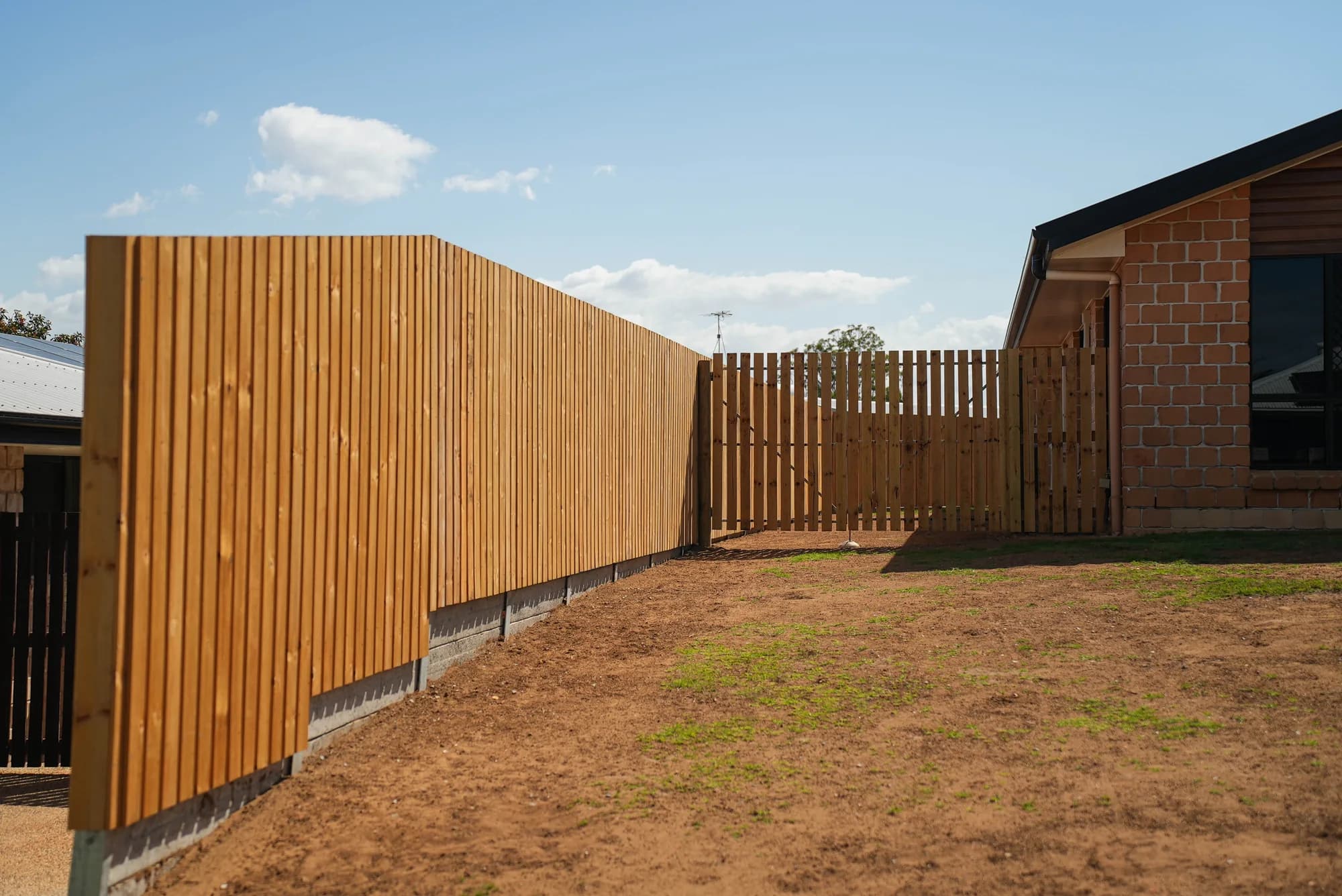 Timber Fencing project by CQ Property Solutions