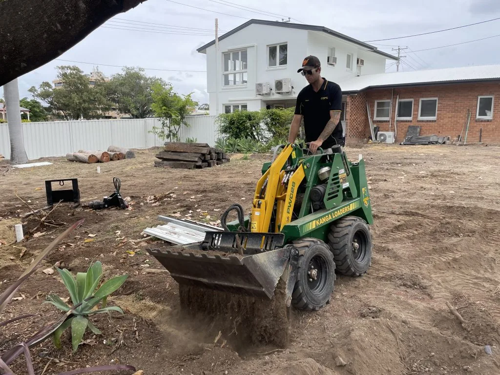 Sleeper retaining wall construction