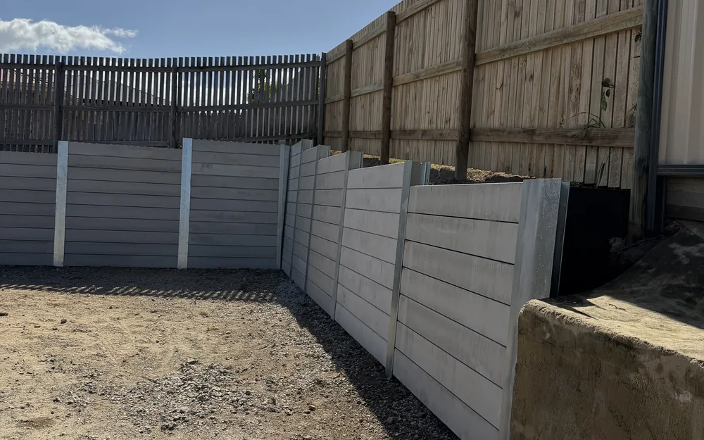 Retaining Walls project by CQ Property Solutions